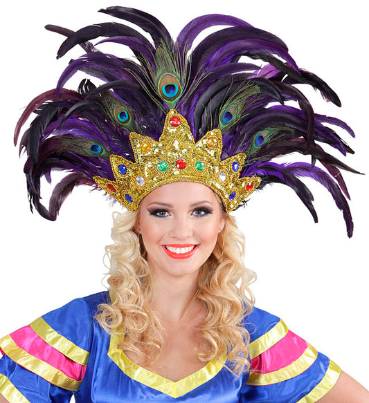 Bahia Show Feather Headdress