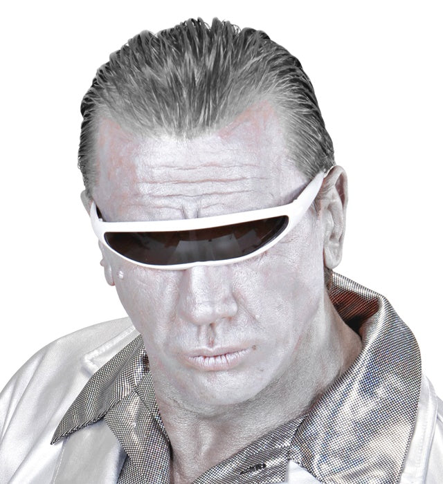White Robot Glasses