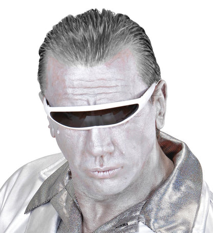 White Robot Glasses
