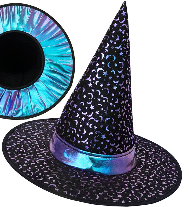 Hat Witch / Wizard Stars & Moon 