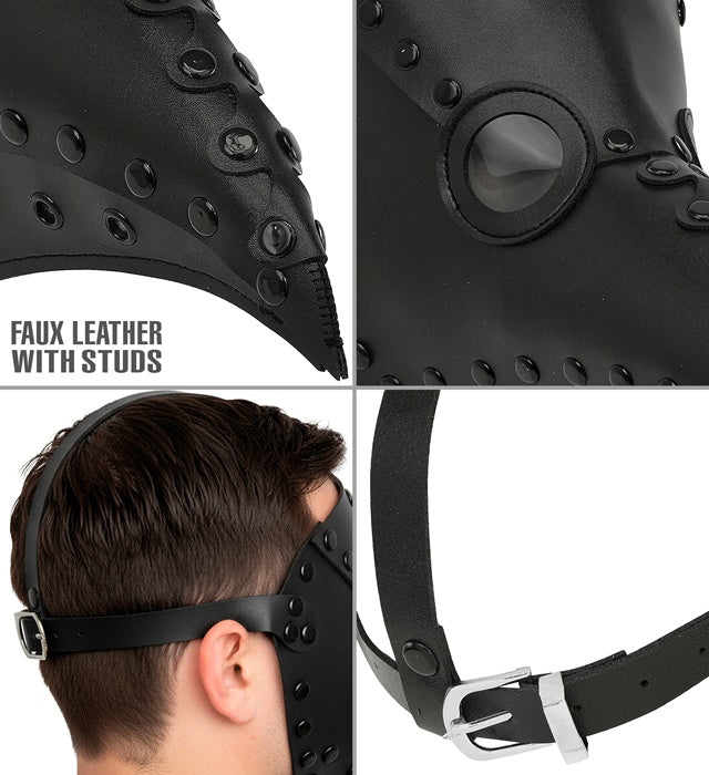 Plague Doctor Mask  Faux Leather