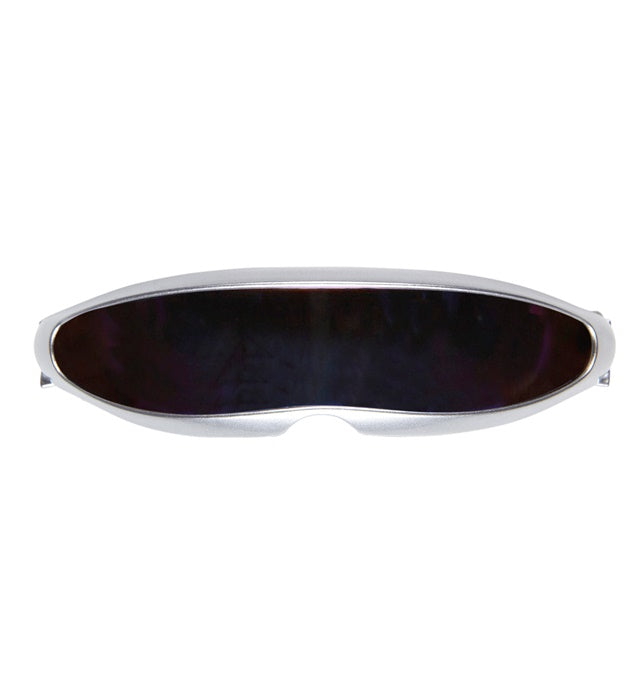 Silver Robot Glasses