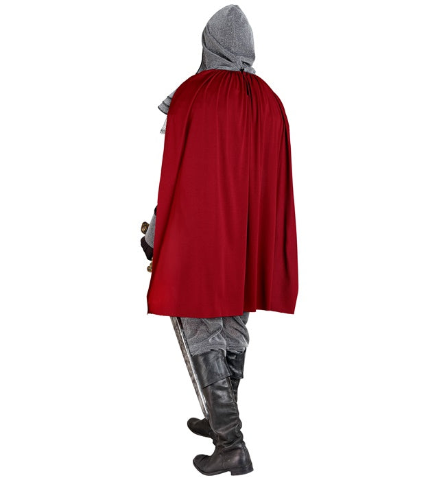 Dark Knight  Hooded Coat With Cape 