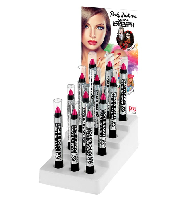 Pink Make-Up Pencils Display Box - 3,5 Ml