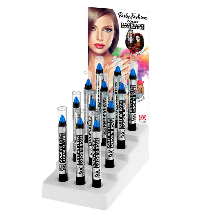 Blue Make-Up Pencils Display Box - 3,5 Ml
