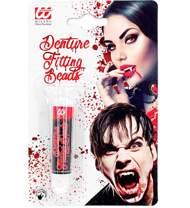 Teeth &amp; Denture Thermoplastic Adhesive Grains In Test Tube 6 G