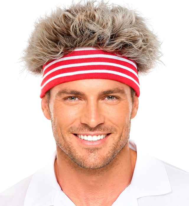 Headband With Plush Hair The 80S 