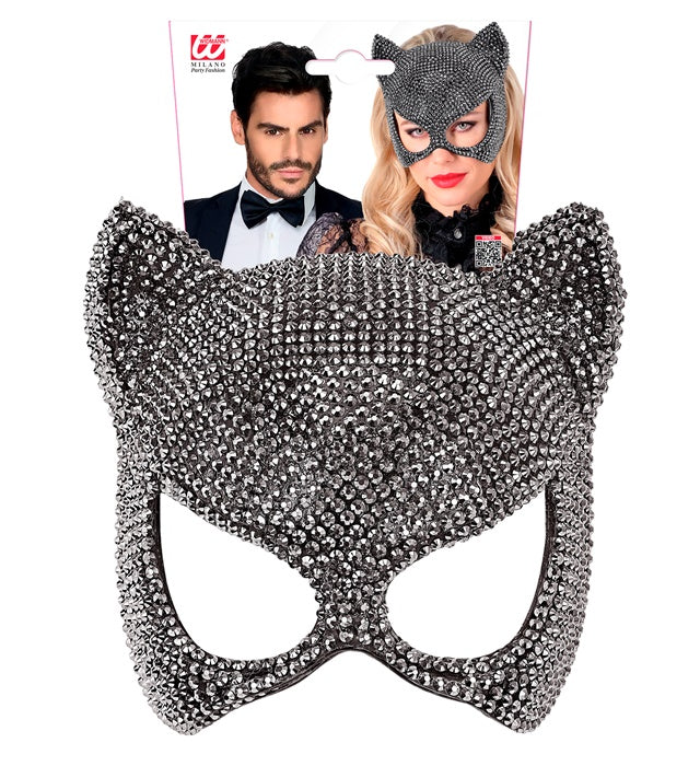 Eye Mask Cat Strass