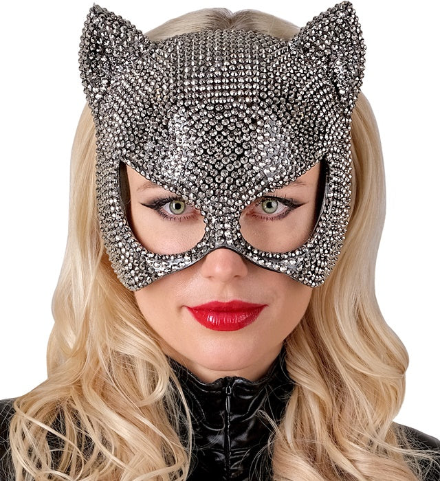 Eye Mask Cat Strass
