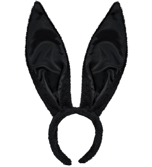 Ears Bunny Bendable Black