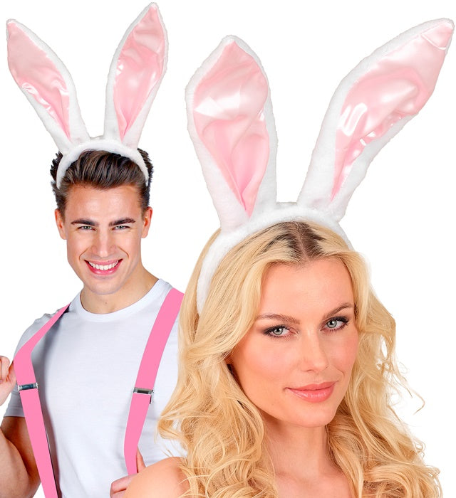 Ears Bunny Bendable White