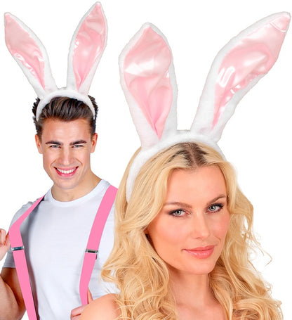 Ears Bunny Bendable White