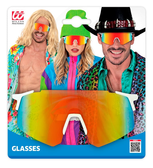Glasses Mirror Lens Rainbow