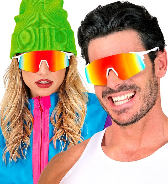 Glasses Mirror Lens Rainbow