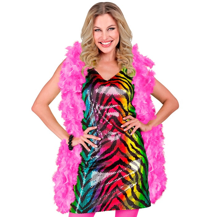 Pink Feather Boa - 1,80 M - 80 G