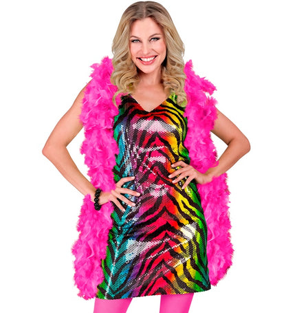 Fucsia Feather Boa - 1,80 M - 80 G