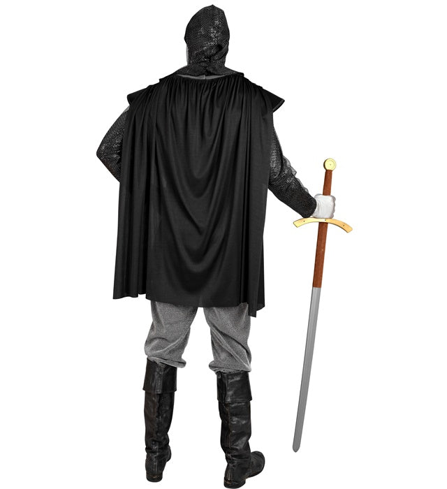 Knight  Coat With Cape, Belt, Hood 