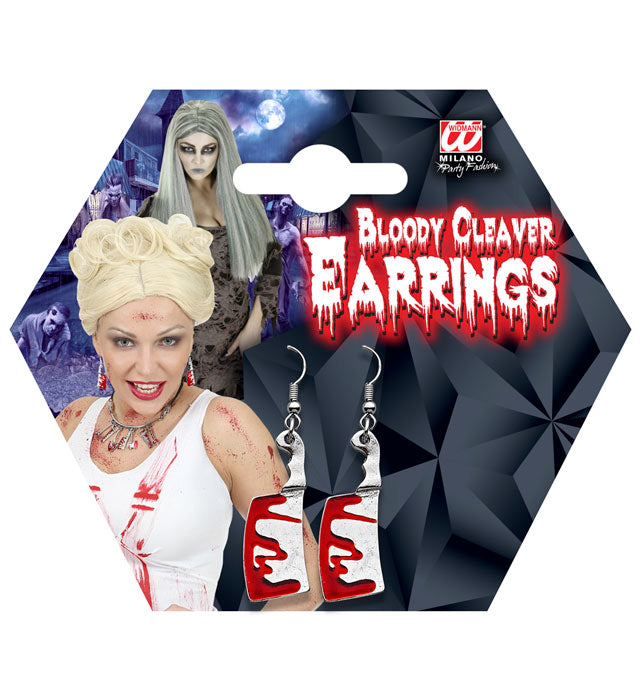 Pairs Of Bloody Cleaver Earrings