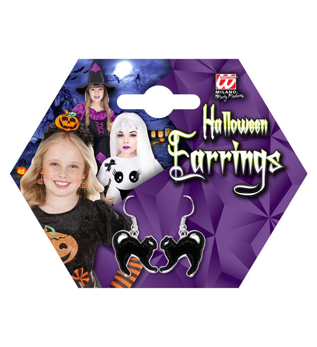 Pairs Of Halloween Earrings Child Size - 3 Styles Ass.
