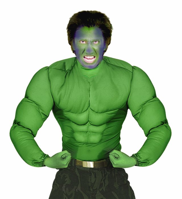 Green Super Muscle Shirt