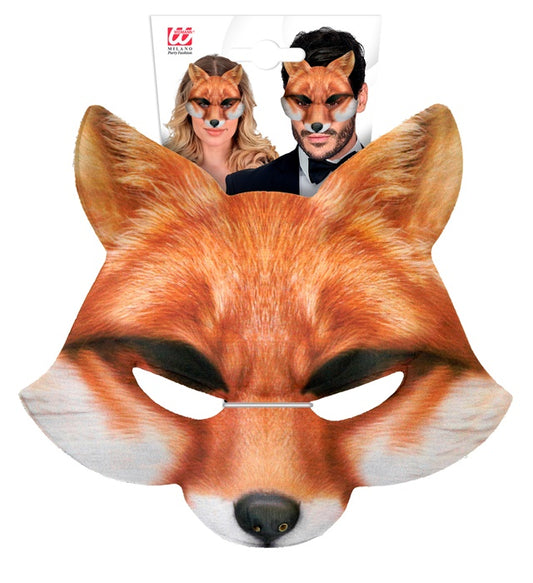 Chinless Fox Mask In Fabric 