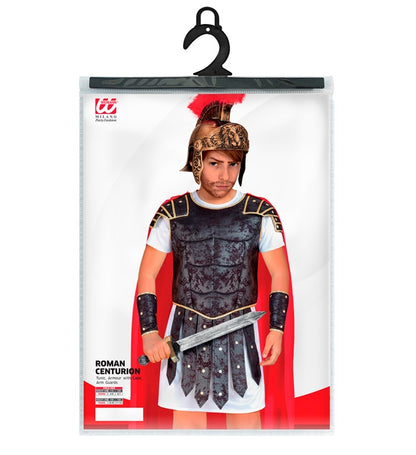 Roman Centurion  Tunic, Armour With Cape, Arm Guards 