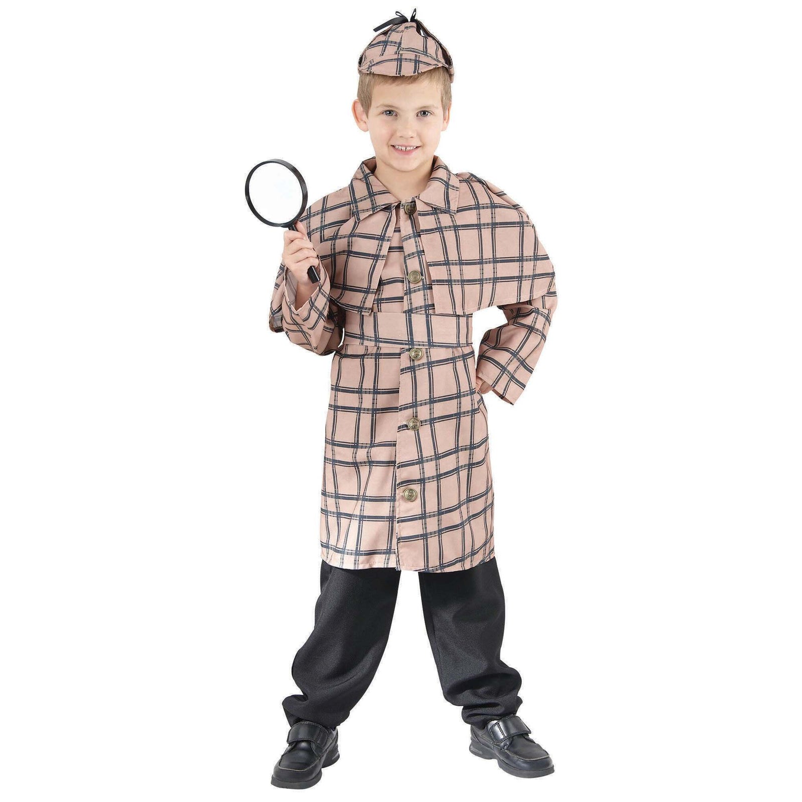 Detective Costume Childrens Sherlock Homes Suit 1