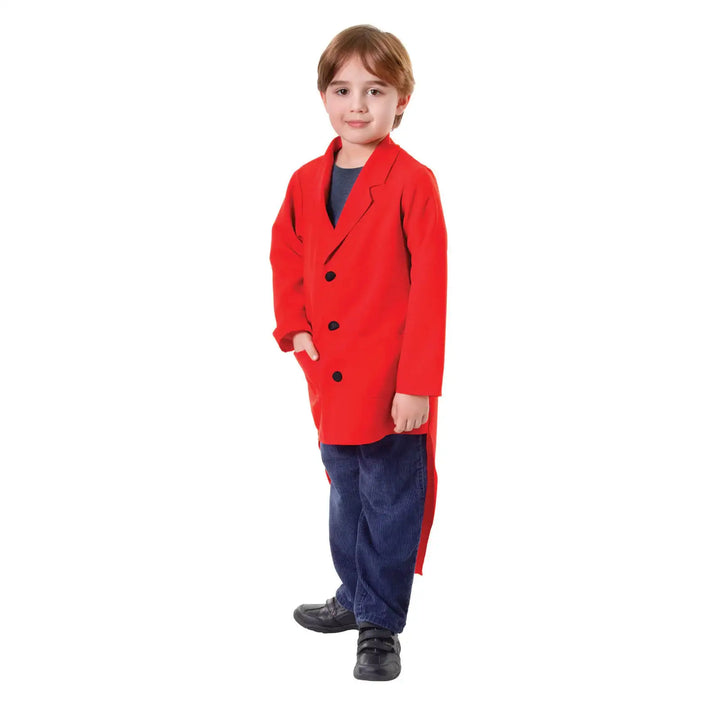 Tailcoat Red Childrens Costume Greatest Showman 1