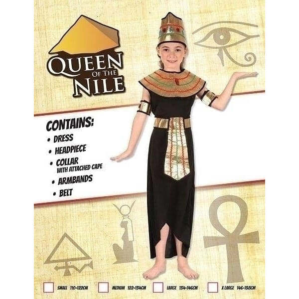 Queen of the Nile Childrens Costume 1