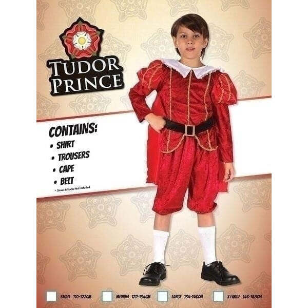 Tudor Prince Childrens Costume 1