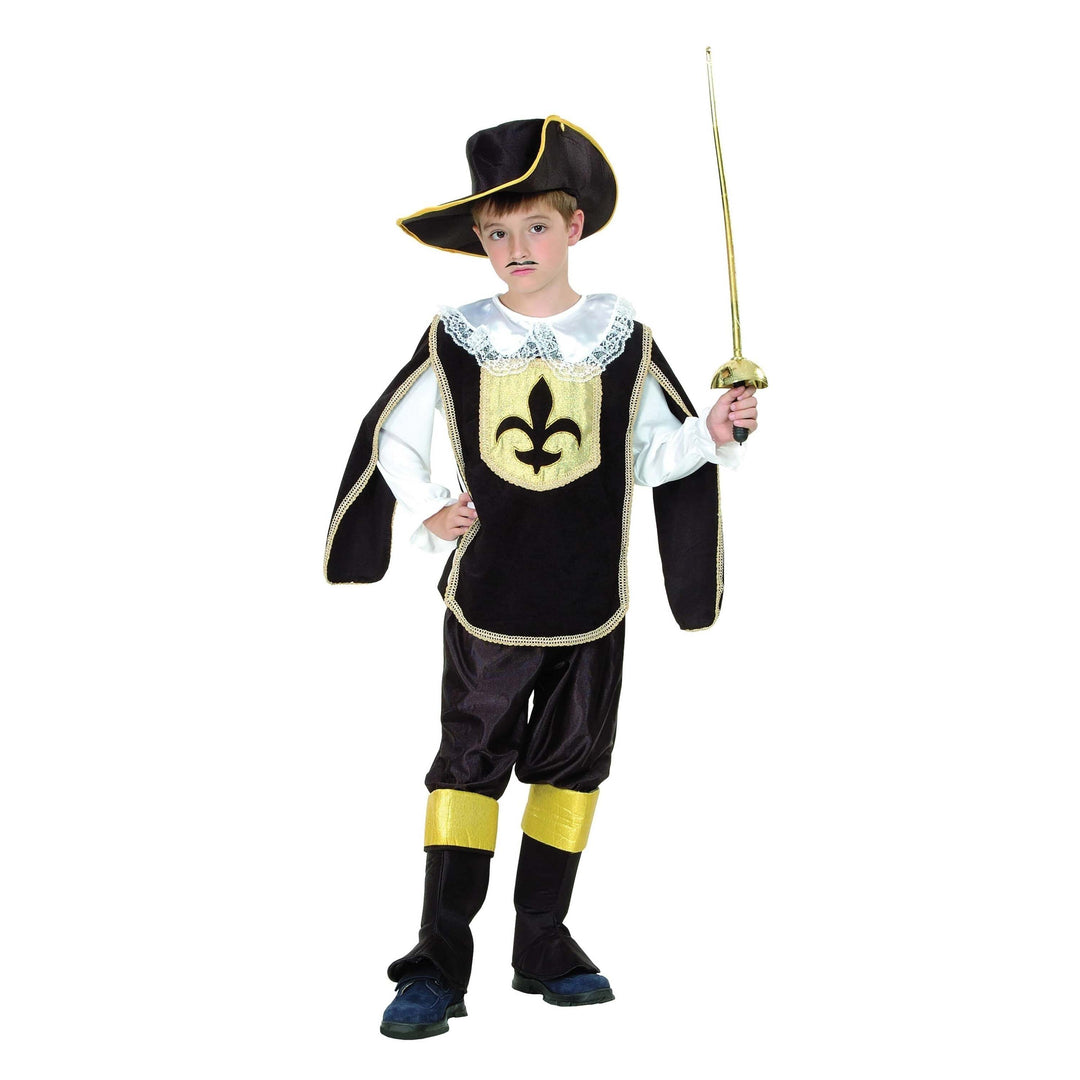 Musketeer Boy Childrens Costume 1