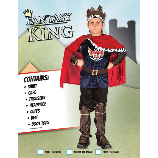 Fantasy King Childrens Costume 1