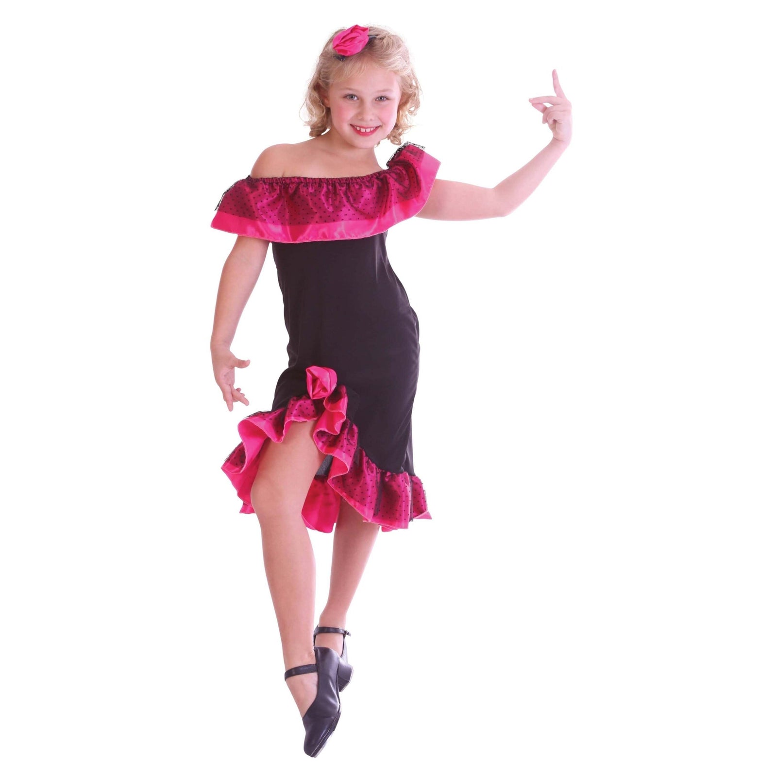 Flamenco Girl Childrens Costume 1