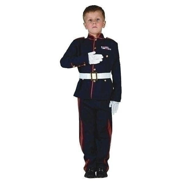 Soldier Ceremonial Childrens Costume 1