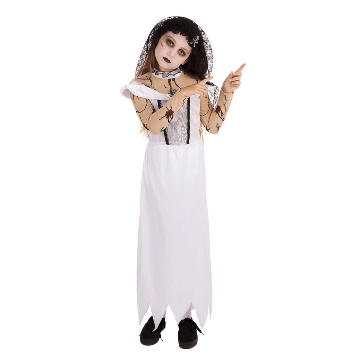 Zombie Bride Childrens Costume 1
