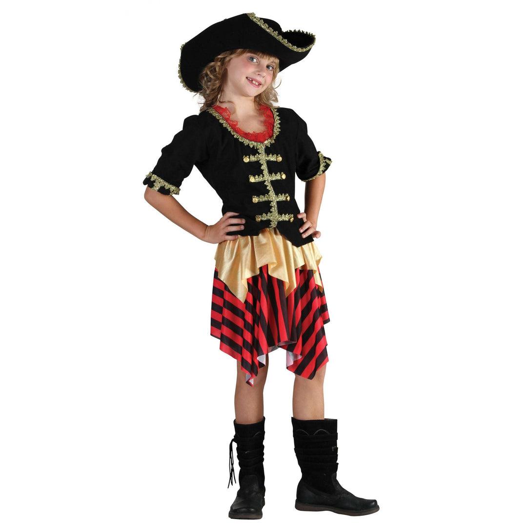 Buccaneer Sweetie Large Childrens Costume Female 9- 12 Years 1