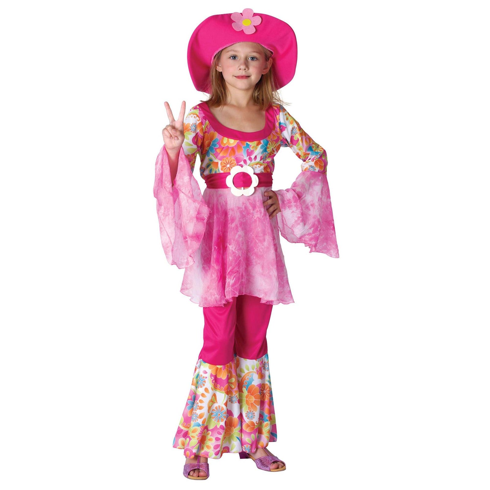 Hippy Diva Childrens Costume 1