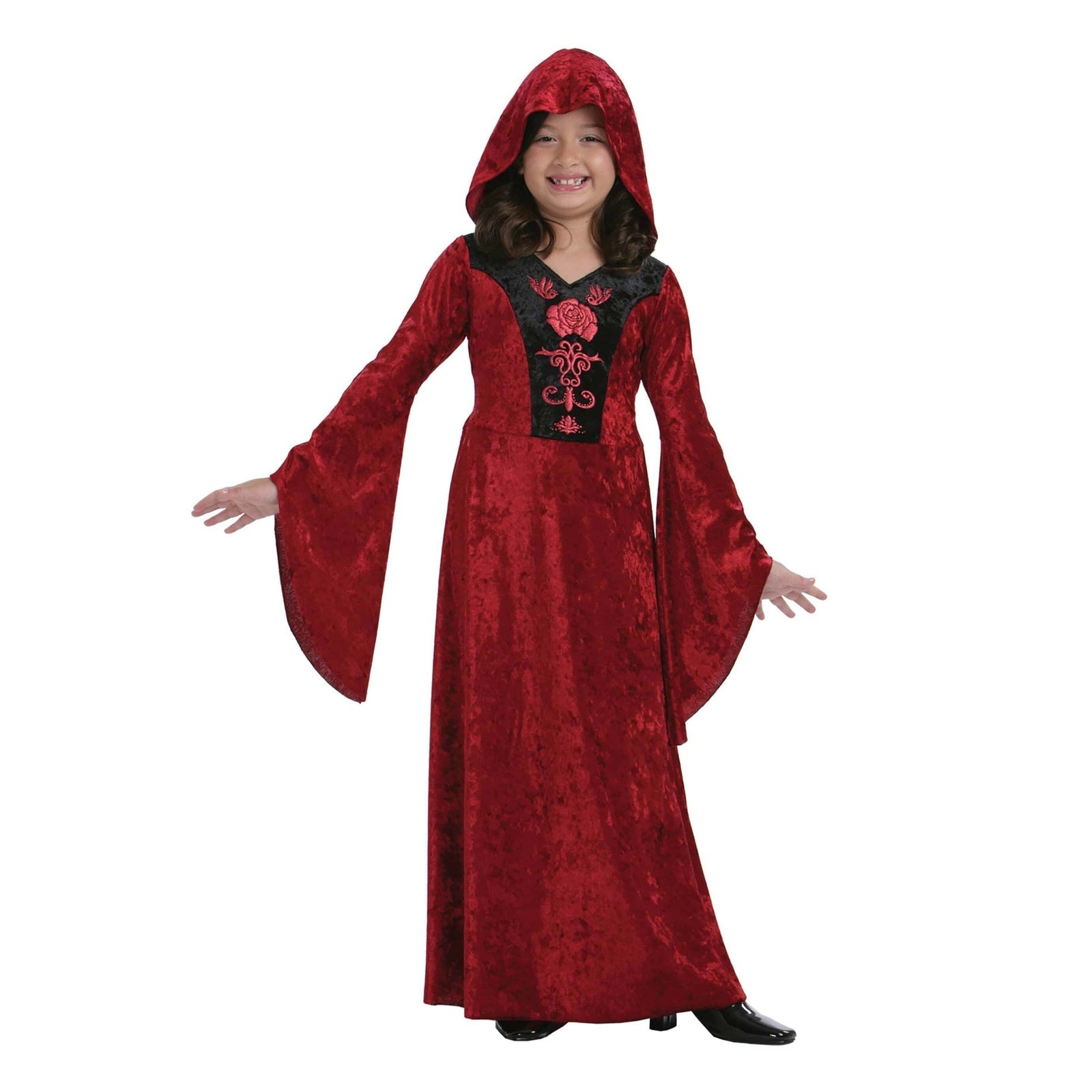 Gothic Vampiress Childrens Costume 1
