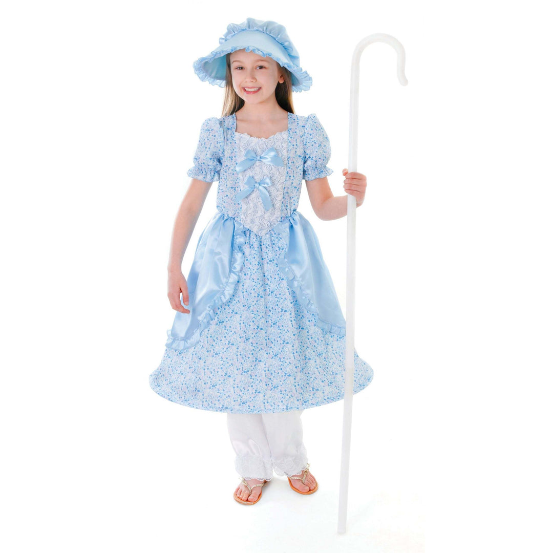 Little Bo Peep Dress Bloomers Bonnet Medium Childrens Costume Female 1