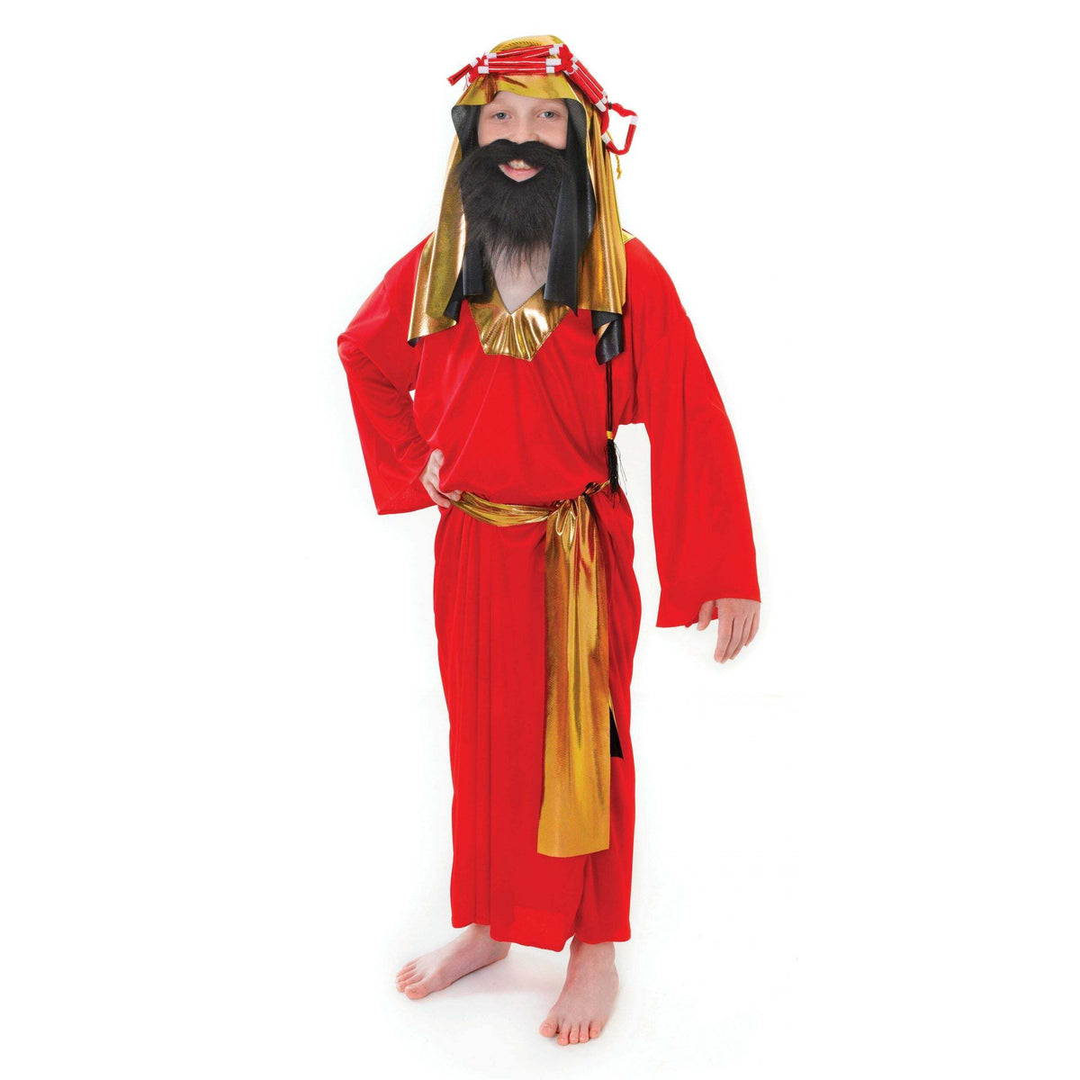 Wise Man Red Small Childrens Costume Male Medium 1