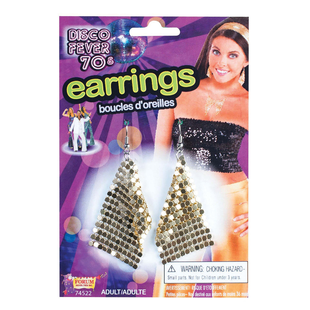 Diamond Earrings Gold Costume Accessories Female 1