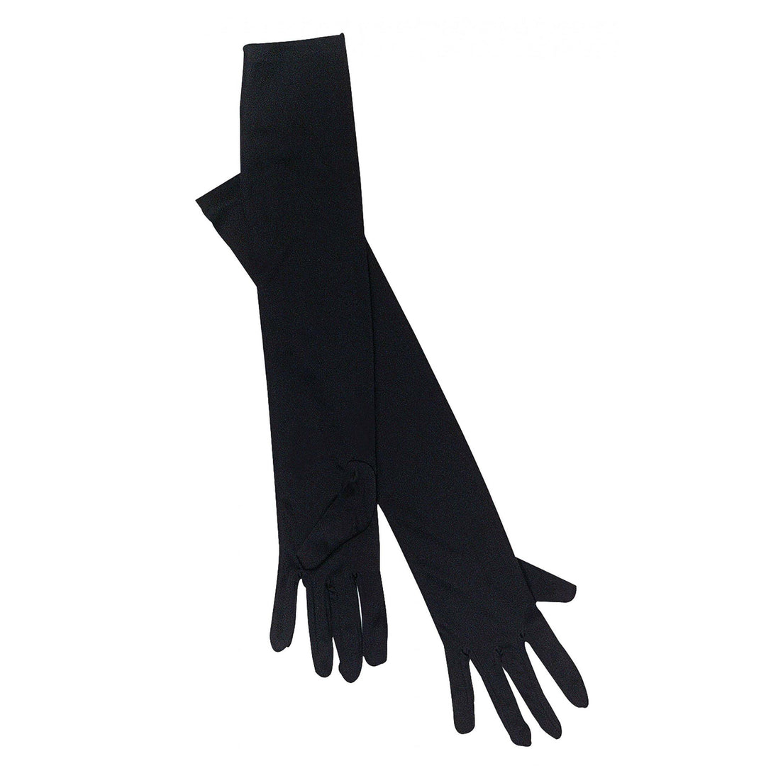 Long Black Gloves Opera 50cm Costume Accessory 1