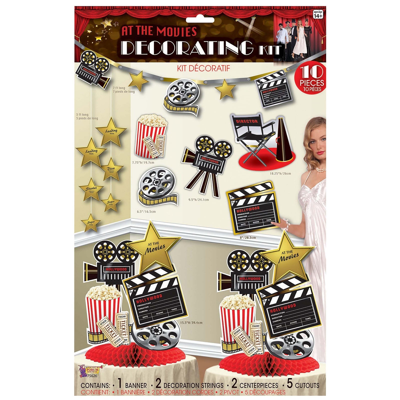 At The Movies Decor Kit 1