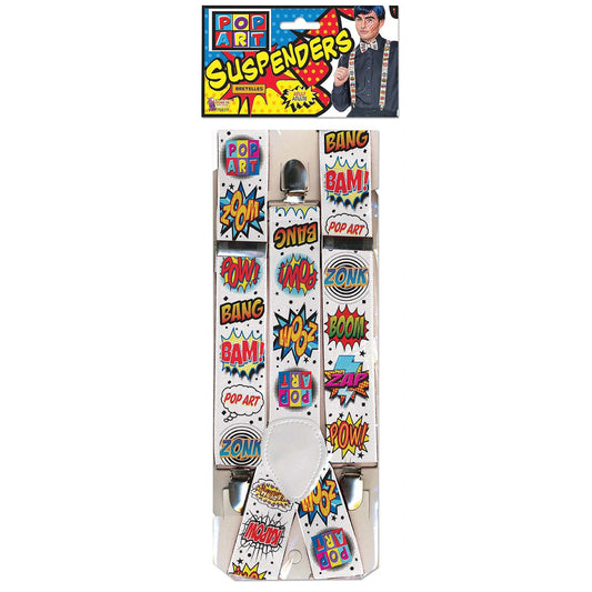 Pop Art Braces Costume Accessories Male 1