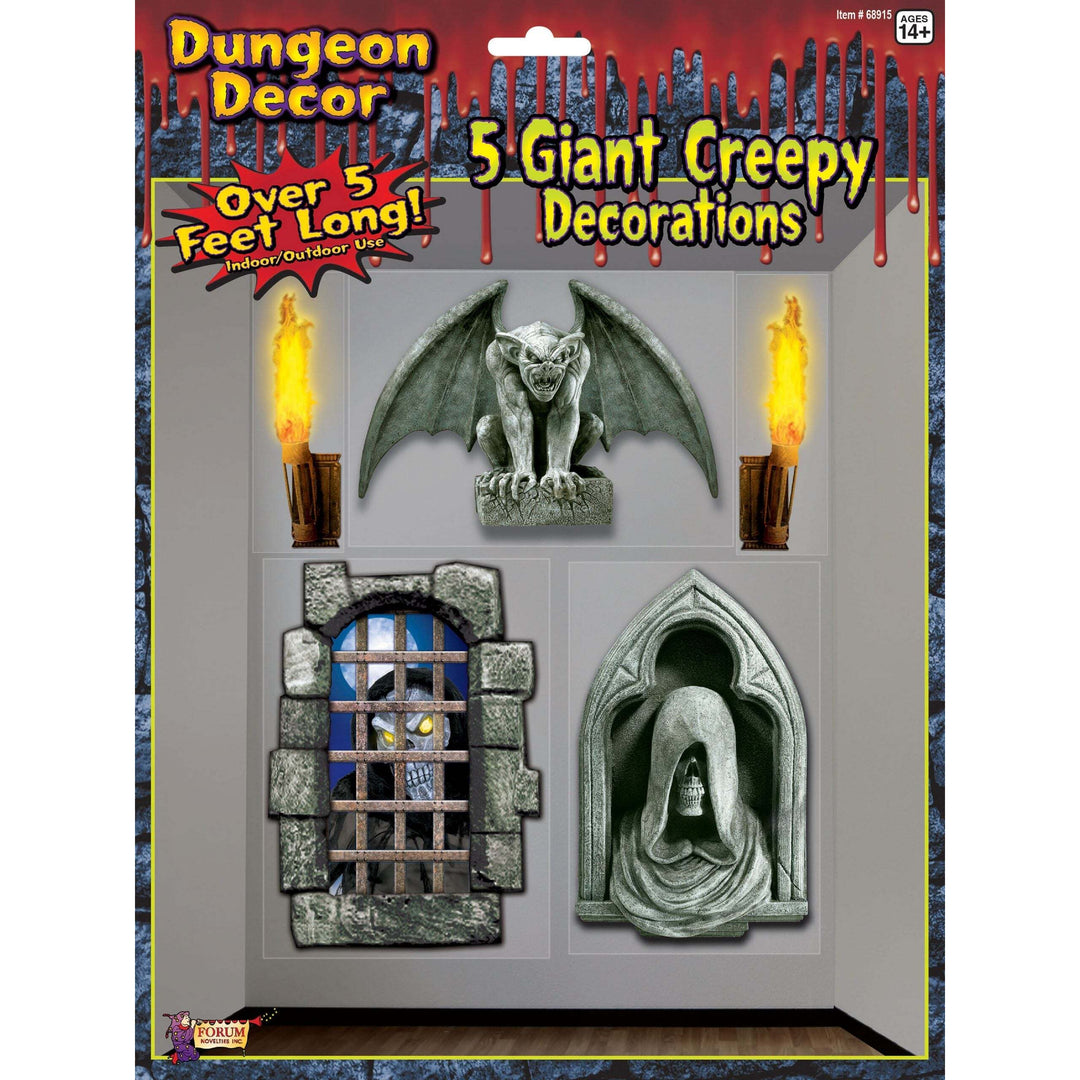 Creepy Giant Wall Decoration Halloween Items Unisex 1