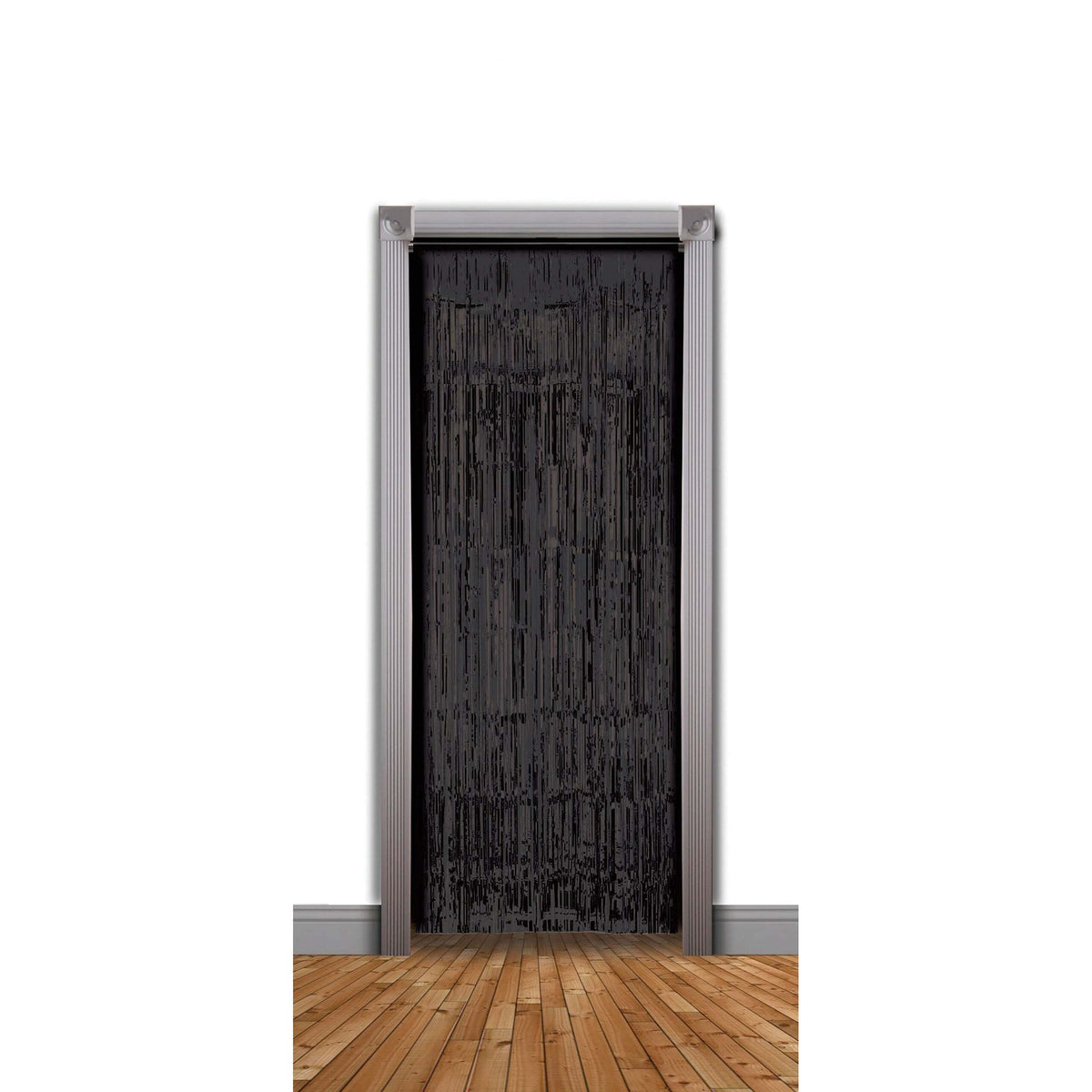 Doorway Curtain Black 240x94cm Party Goods Unisex 1