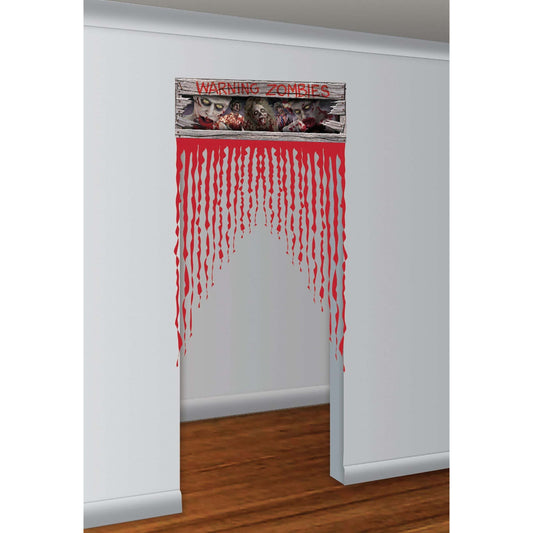 Zombie Door Topper Halloween Items 1
