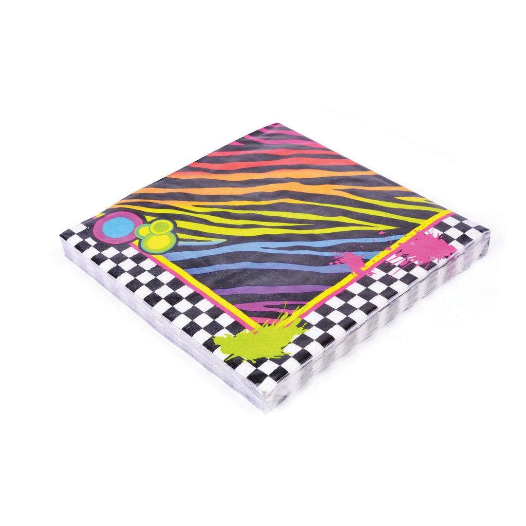 80s Large Napkin 16pc Party Goods 1