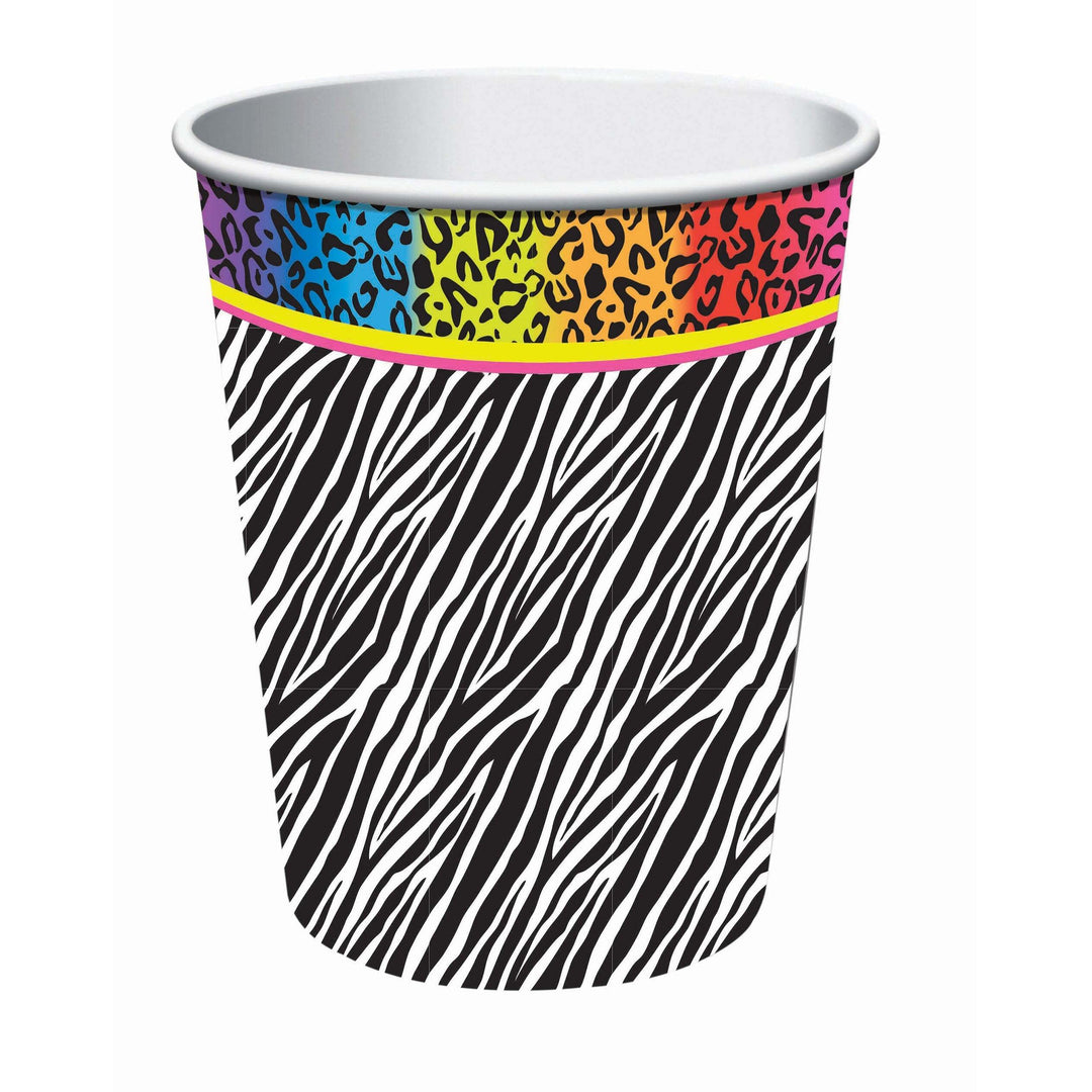 80s Cup 9oz 8pc Party Goods 1