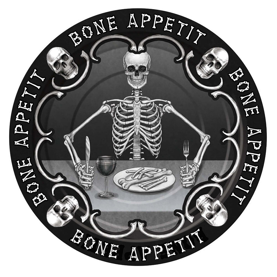 Bone Appetit 7" Plate Party Goods 1